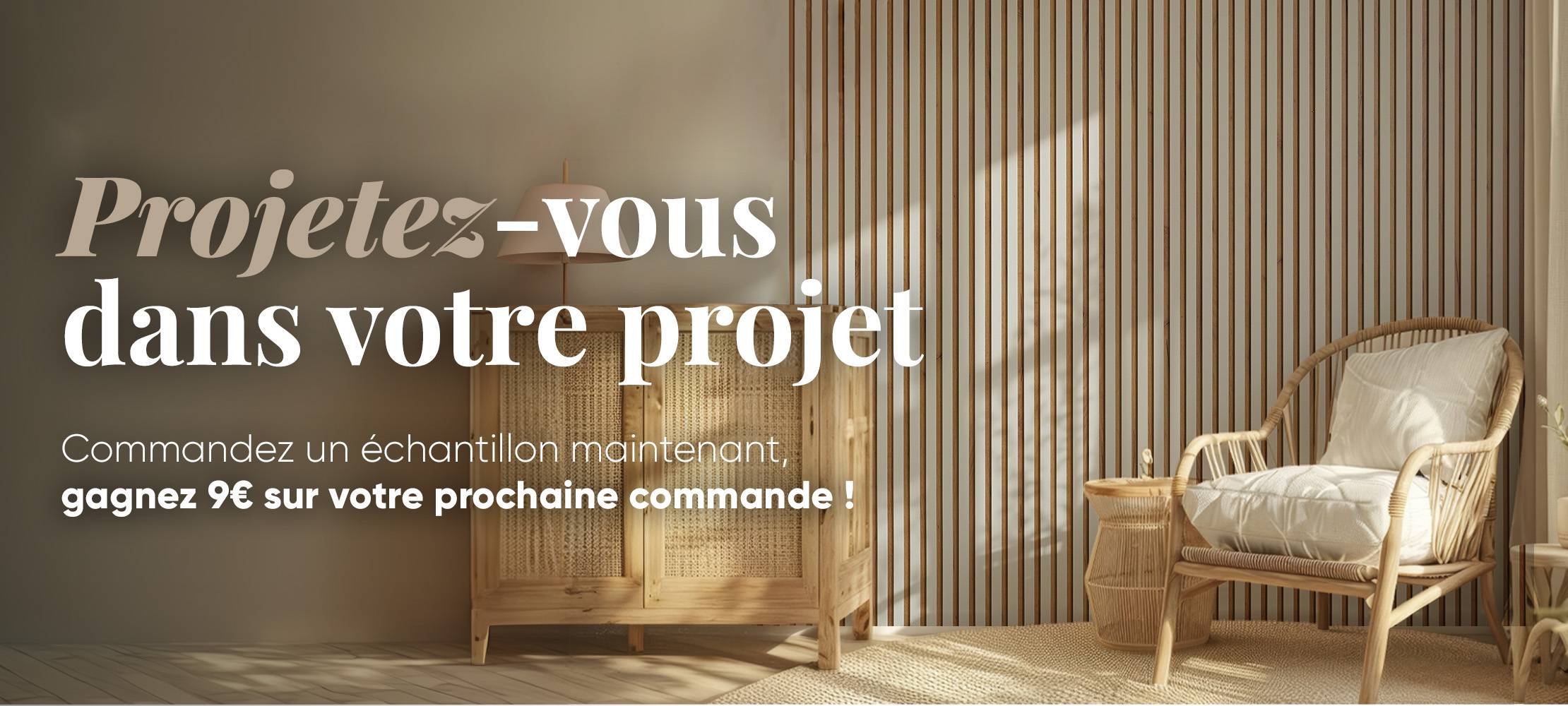 Commandez vos échantillons – ils vous seront remboursés lors de votre prochaine commande !